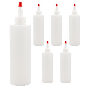 Cornucopia Brands Plastic Squeeze Bottles, for Crafts, Art, Glue, Condiments Fabric or Cake Decorating, Yorker Tip - 1 of 4