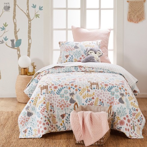 Fancy Forest Full/queen Quilt Set - Levtex Home : Target