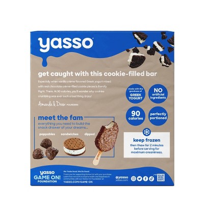 Yasso Frozen Greek Yogurt - Cookies 'n Cream Bars - 4ct_5