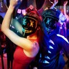 Mask, Halloween LED Mask, 2 Pcs, for Festival Cosplay,  Halloween Costume, Masquerade Parties - 3 of 4