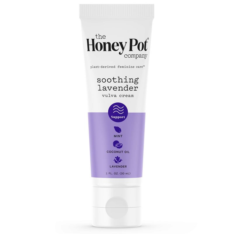 The Honey Pot Company, Soothing Lavender Vulva Cream - 1 fl oz, 3 of 13