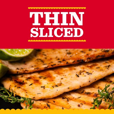 Tyson Trimmed & Ready Thin-Sliced Boneless & Skinless Chicken Breast - 0.76-1.988lbs - price per lb
