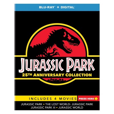 Jurassic Park 25th Anniversary Collection Target Exclusive Blu Ray Target Inventory Checker Brickseek