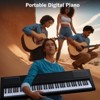 Coucheta 88-Key Digital Piano with Full-Size Heavy Hammer Action Keys, Built-In Speakers &Power Supply, Ideal for Beginners to Pros at Home or Travel - 2 of 4
