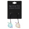 Naruto Shippuden Anime Costume Jewelry Hidden Leaf Village Dangle Earrings Set - 3 of 3