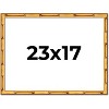 PosterPalooza | 23x17 Bamboo Picture Frame, UV Acrylic, 4 Finishes - Brown, Black, Gold, and Natural - 2 of 4