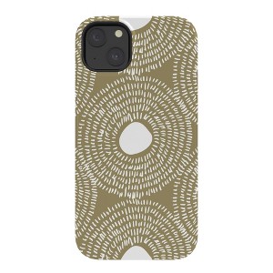 Camilla Foss Circles in Olive II Tough Tough iPhone 15 Case - Society6 - 1 of 1