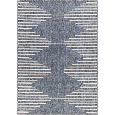 Hauteloom Stephan Navy Outdoor Rug