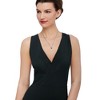 Ross-Simons 2.00 Carat Black Diamond Solitaire Necklace in 14kt White Gold - 2 of 3