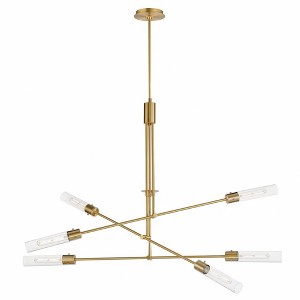 Maxim Lighting Equilibrium 6 - Light Pendant in  Natural Aged Brass - 1 of 4