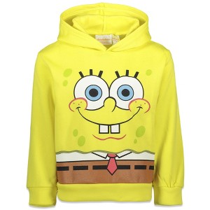 Nickelodeon SpongeBob SquarePants Fleece Pullover Hoodie Toddler - 1 of 4