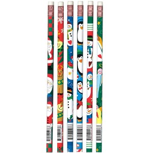 Moon Products Christmas Assortment Pencils, 12 Per Pack, 12 Packs - 1 of 3