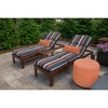 Casual Cushion Solid Sunbrella Fabric 1-Piece Indoor/Outdoor Lumbar Pillow, 22"W x 9"L - 2 of 4
