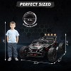 24V Ride-On UTV for Kids, Kids Ride on Car with Remote Control, Big Wheels, LED Lights, MP3, Single Seat Electric Car Toy for Boys & Girls - 2 of 4