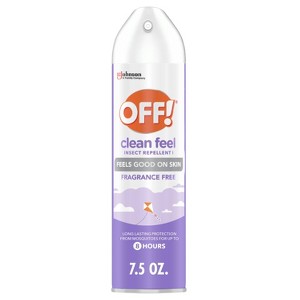 OFF! Clean Feel Mosquito Repellent Picaridin DEET-free Bug Spray - 7.5oz - 1 of 4