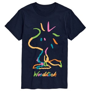 Men's - Peanuts - Woodstock Colors Short Sleeve Graphic T-Shirt - 1 of 4