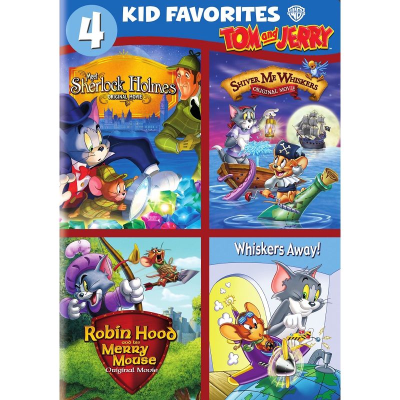 4 Kid Favorites: Tom and Jerry (DVD), 1 of 2