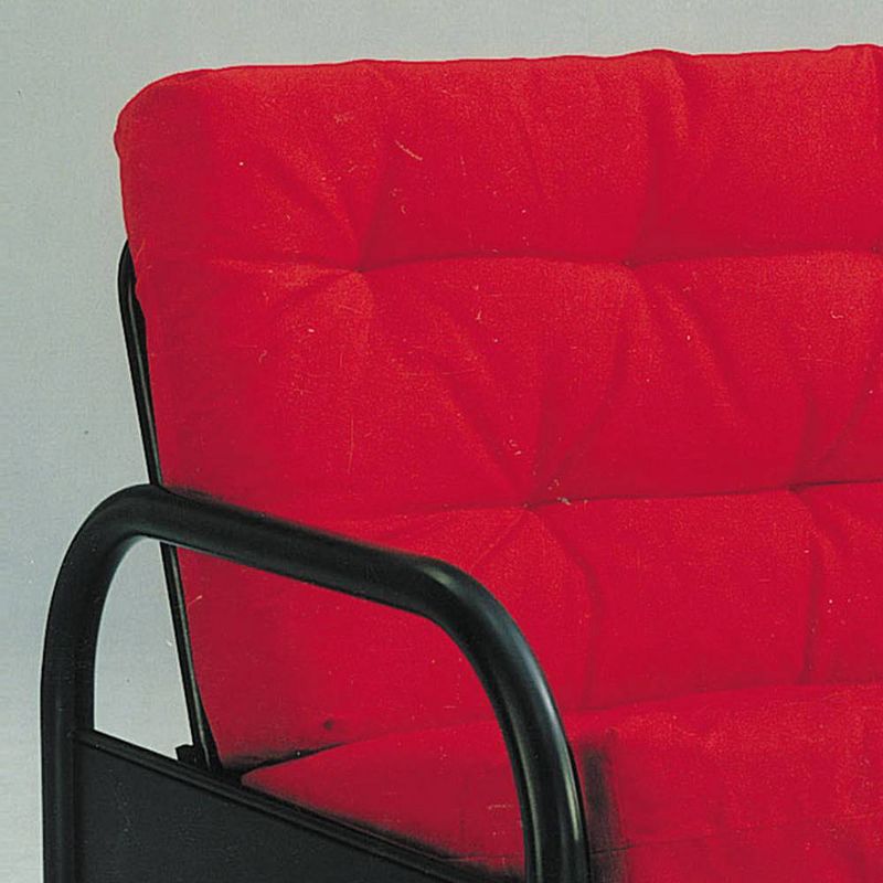 74&#34; Nabila Sofa Red/Black - Acme Furniture, 6 of 10
