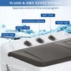 HOMDOX 30Lbs Portable Washing Machine, Twin Tub Laundry Compact Washer Spinner Combo with 19Lbs Washer & 11Lbs Spinner dryer for Apartments RVs Dorms - 4 of 4
