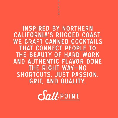Salt Point Cape Cod Canned Cocktail - 4pk/355ml Cans
