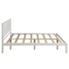 Full Size Platform Bed Frame With Headboard, Wood Slat Support Wood Platform Bed, No Box Spring Needed Full Bed Frame - 3 of 4