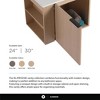 Fine Fixtures Elmridge Modern Bathroom Vanity with White Ceramic Sink - 3 of 4