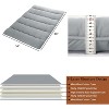 Japanese Futon Mattress, Foldable Floor Sleeping Pad, Tatami Mat for Home, Camping Mattress - 3 of 4