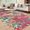 Washable Modern Abstract Living Room Rugs, Soft Non Slip Low Pile Floor Carpet for Bedroom Dining Room Office - 3 of 4