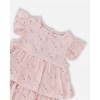 Girls Little Flowers Organic Cotton Romper - Deux par Deux - 3 of 3