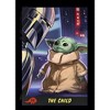 Men's Star Wars The Mandalorian The Child Trading Card T-Shirt - 2 of 4