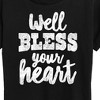 Women's - Instant Message - Well Bless Your Heart Short Sleeve Graphic T-Shirt - 2 of 4