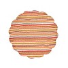 C&F Home Watercolor Pumpkin Round Thanksgiving Placemats Set of 6, 17" - 4 of 4