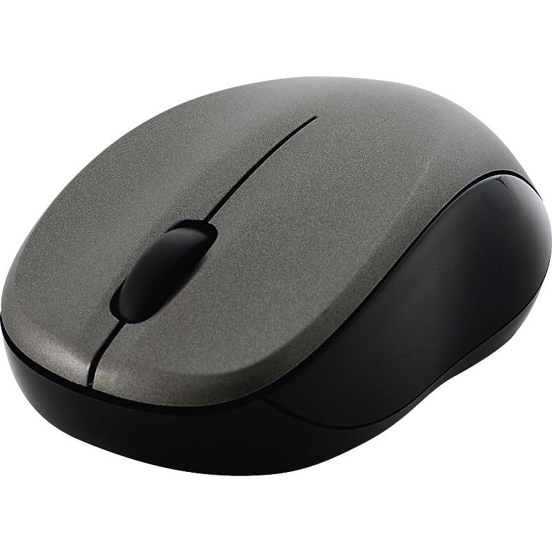 Verbatim Wireless Silent Mouse 2.4GHz with Nano Receiver - Ergonomic, Blue LED, Noiseless and Silent Click for Mac and Windows - Graphite, 2 of 6