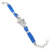 West Coast Jewelry Women's Polished Hamsa Cotton Cord Bracelet - 4 of 4