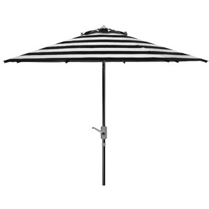 UV Resistant Iris Fashion Line 9Ft Auto Tilt Umbrella - PAT8004 - Safavieh - 1 of 4