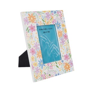 Transpac MDF 5x7 Floral Frame Home Decorations Spring - 1 of 1