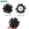 Unique Bargains Mesh Fabric Full Chiffon Flowers for DIY 12 Pcs - 3 of 4