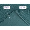 American Soft Linen 100% Cotton Turkish Bath Mat Rugs, Slip Resistant Bottom Base Bath Mats for Bathroom - 2 of 4