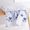Indigo Tide Quilted Throw- Levtex Home - 2 of 4