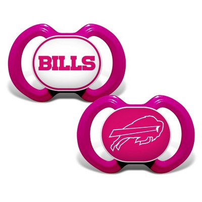 MasterPieces NFL Buffalo Bills Baby Fanatics 2-Pack Pacifiers - Pink