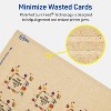 Avery Printable Square Tags with Sure Feed Technology, 1-1/2" x 1-1/2", Kraft Brown Cardstock, Print-to-the-Edge, Laser/Inkjet, 200 Total - 4 of 4