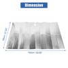 Unique Bargains Car Front Windshield Interior Anti-UV Against Heat Rays Sun Shade Silver Tone 59.06''x31.5'' 1 Pc - 3 of 4
