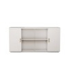Storage Sideboard, Accent Cabinet, Wooden Side Cabinet, With Glass Doors, Sideboard Buffet Server Cabinet For Living Room - 4 of 4