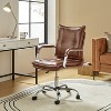 Patrizia Tufted Ergonomic office task chair High Back Executive Swivel Chair for Living Room and Office Room| ARTFUL LIVING DESIGN - 2 of 4