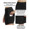 FIONECA Women's 20" Knee Length Skorts Skirts Athletic Tennis Skorts Long Golf Skirt with Pockets Modest Skirts - 3 of 4