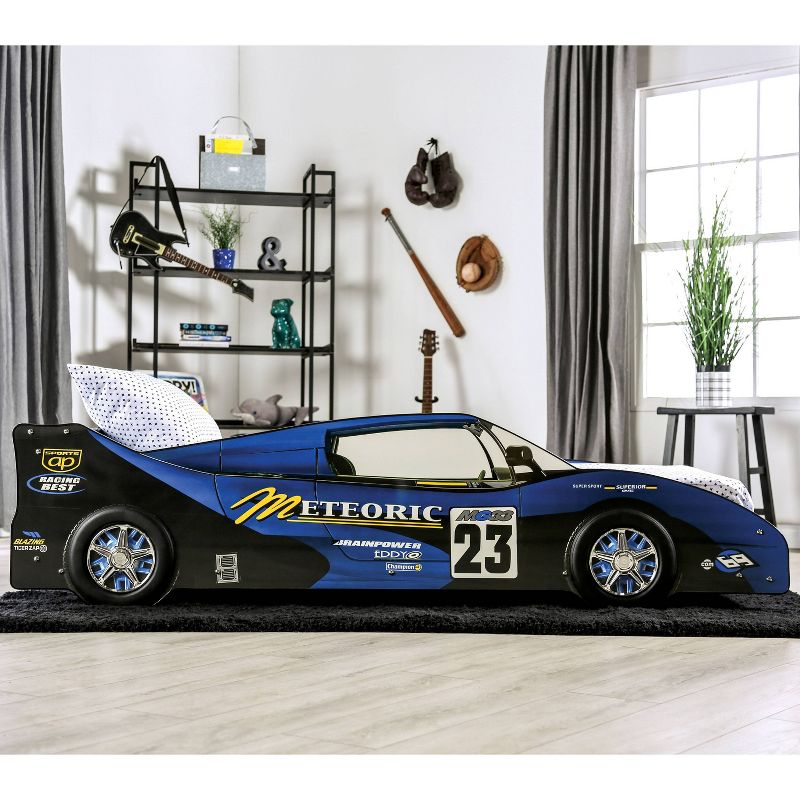 Twin Montin Race Car Youth Bed - miBasics, 5 of 12