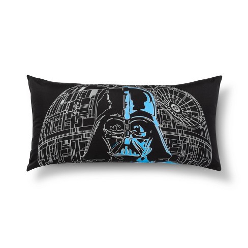 Star Wars Darth Vader Glow In The Dark Body Pillow Black Target