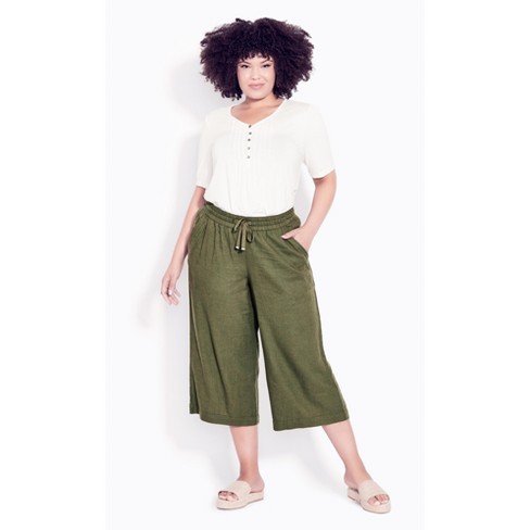 stereo Commander Orphan plus size wide leg crop pants pastel Put