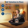 coucheta 12V Kids Electric Bumper Car with Parent Remote Control, 360° Spinning & Music, 2 Speed Modes, Safety Belt, Ride On Toys for Kids 2-4 Years - 3 of 4