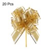 Unique Bargains Wedding Baskets Presents Christmas Large Pull Bow Gift Wrapping Bows Ribbons 20 Pcs - 3 of 4